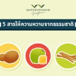 5 สารให้ความหวานจากธรรมชาติ